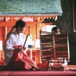 a lady playing best Japanese music genres